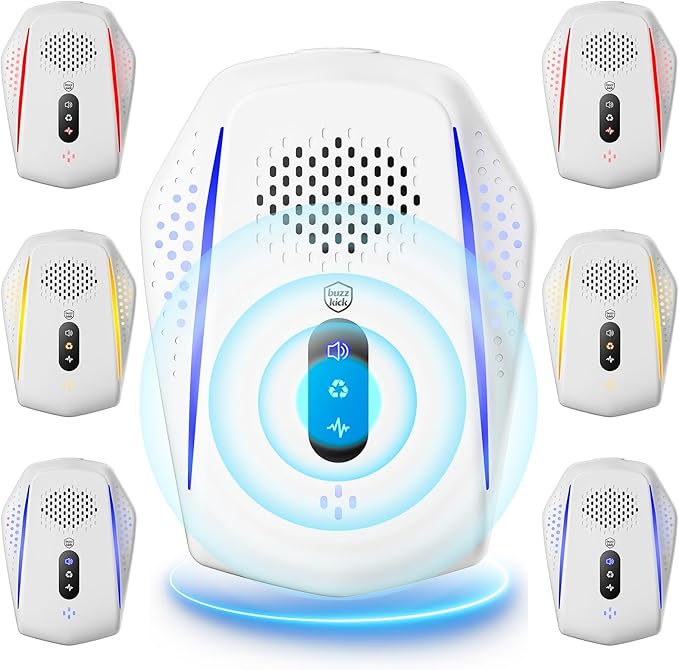 Ultrasonic Pest Control Repeller, 2025 Upgraded Ultrasonic System Mouse Traps Spider Mice Roach Bug Repellent Indoor Rodent Repellent Plug in, Mouse Deterrent for Home Kitchen Garage Warehouse