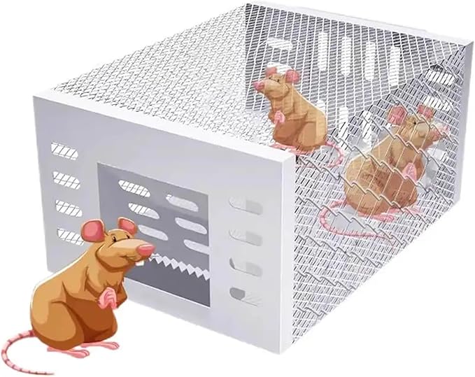 Automatic Household Mousetrap Automatic Continuous Cycle Mouse Trap Household Rat Catching Artifact Mousetrap
