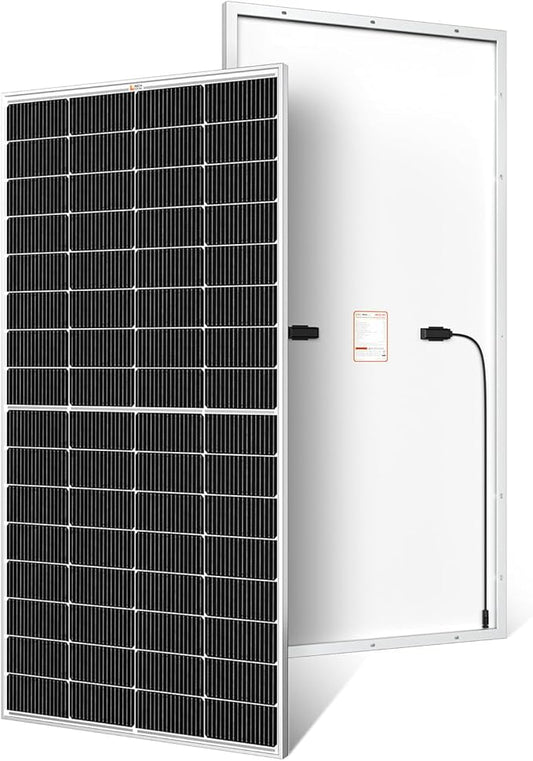 RICH SOLAR 250 Watt 12 Volt 16BB Cell Monocrystalline Solar Panel N-Type Cells High Efficiency Solar Module for RV Trailer Camper Marine Off Grid
