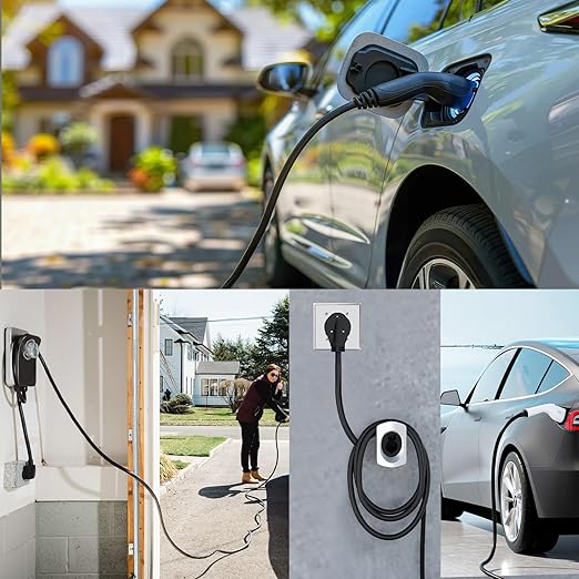 NEMA 14-50 Outlet for EV Charging,50 Amp EV Charging Receptacle,14-50R EV Outlet,50 Amp Straight Blade Device Receptacle,3-Pole 4-Wire,125/250V,for Electric Vehicles RVs Large Appliance,ETL Listed.