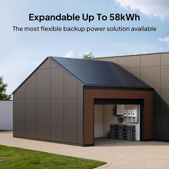 BLUETTI B300K, 2764.8Wh LiFePO4 Battery Pack for Portable Power Station Apex 300 Only, Extra Battery for Home, Emergency, Road Trip
