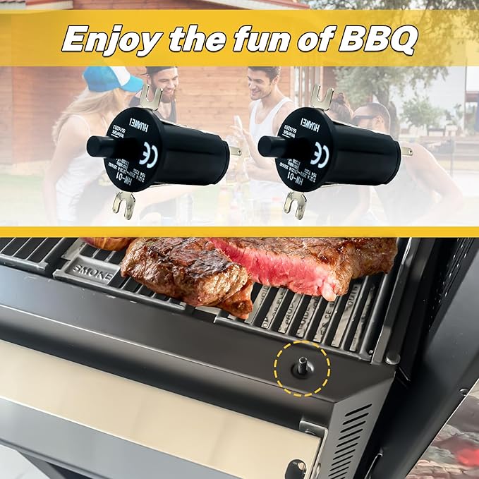 3 pcs Hopper Lid/Door Switch Kit Masterbuilt Electric Replacement Smoker Parts For Masterbuilt Gravity Series 560/800/1050xl Digital Charcoal Grill + Smoker