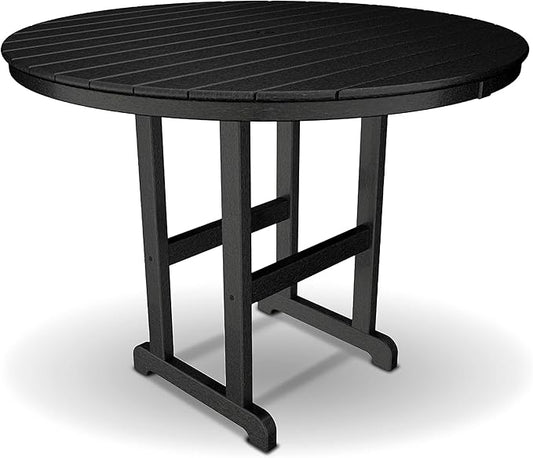 Trex Outdoor Furniture™ Monterey Bay Round 48" Counter Table in Charcoal Black