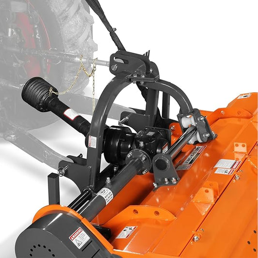 78" Heavy Duty PTO Flail Mower with Hydraulic Side Shift 3 Point 50-85 hp, Model KDK78H