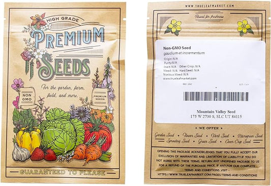 Blue Lake Bush Bean 274 Seeds - 18 Gram Packet - Non-GMO, Heirloom, Open Pollinated - Vegetable Garden Seeds - Green String Beans