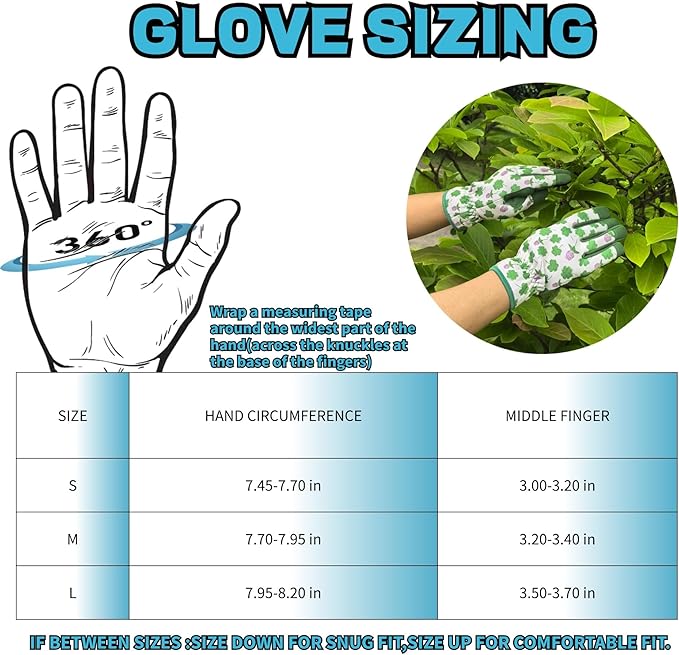 Thorn Proof&Puncture Resistant Gardening Gloves with Grip,Garden Glove for Women, Leather Yard Work Gifts