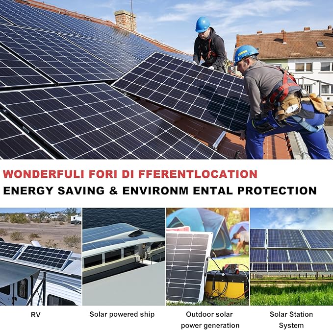 Twin Wire 75FT Solar Extension Cable - 10AWG(6mm²) Solar Panel Connector, with 6 Pairs-IP67-Male/Female Solar connectors for Outdoor Automotive RV Boat Marine Solar Panel- Black & Red