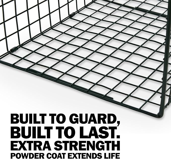 Humane Way Sentinel 24 Inch Live Animal Trap - No Assembly Required - Safe Small Traps for All Animals - Cat, Squirrel, Rabbit, Rodent - 24" L x 7.5" W x 7.5" H