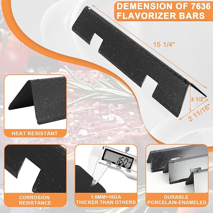 Grill Parts for Weber Spirit 2 Grill Replacement Parts Weber GS4 Spirit II/I S310 E310 E320 S320 S330,for Webber Part 69898 69787 67025 Burner Tube &7636 67046 69797 68843 GS4 Spirit 2 Flavorizer Bars