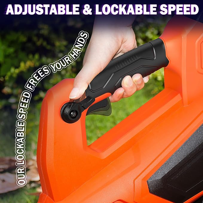 Cordless Leaf Blower Compatible with Dewalt 20V Max Battery(NO Battery), Electric Leaf Blower Up to 160MPH 580CFM, Blowers for Snow, Patio, Lawn Care, Dust