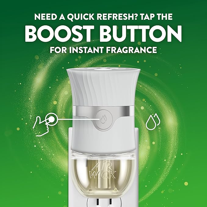 Air Wick Plug In Scented Oil Refill,Fresh Linen, 2 ct