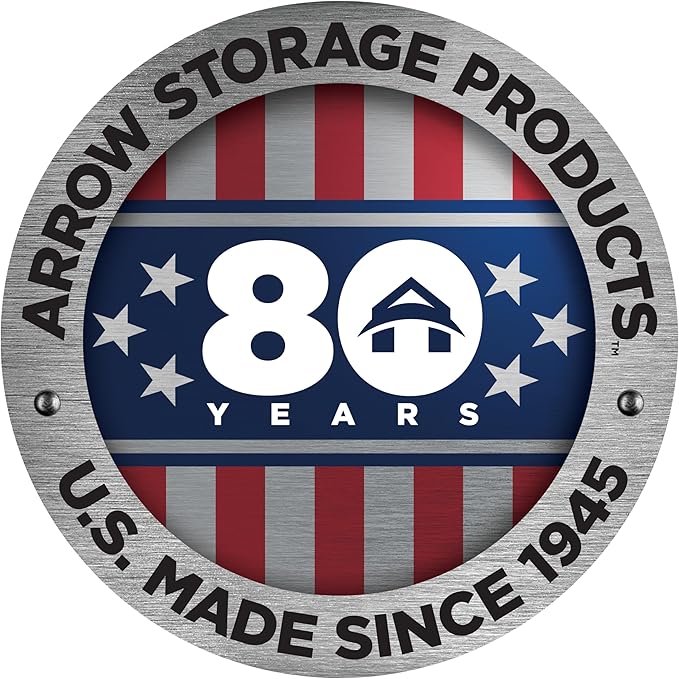 Arrow Carports Galvanized Steel Carport, with 2-Sided Enclosure, Compact Car Metal Carport Kit, 20' x 29' x 7', Charcoal