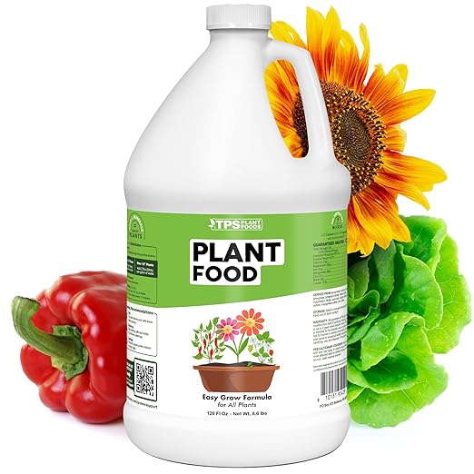 Plant Food for All Plants, Supports Healthy Plant Growth, 1 Gallon (128 oz)