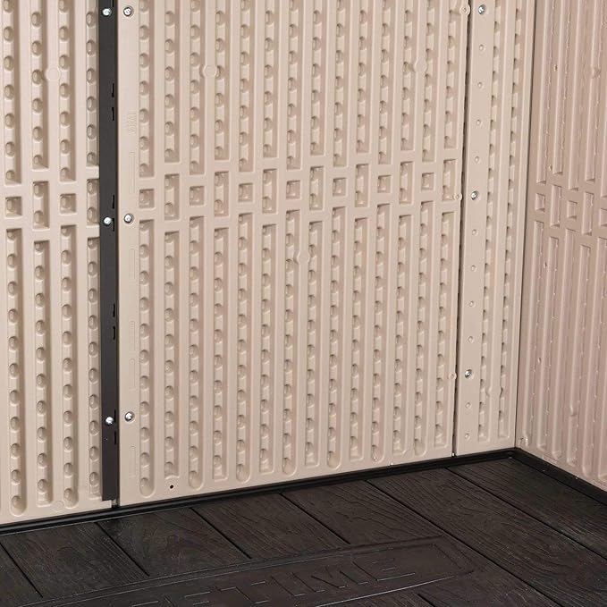 LIFETIME 60326 Vertical Storage Shed, Pack of 1, Desert Sand