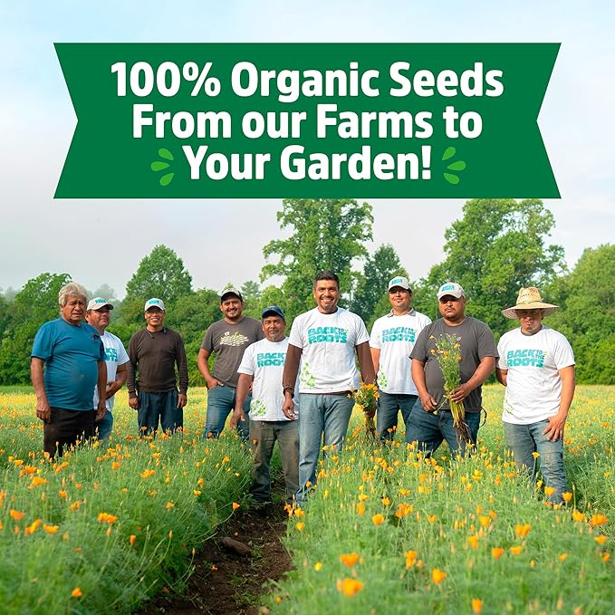 Back to The Roots Organic Flowers Seeds Variety (5-Pack)