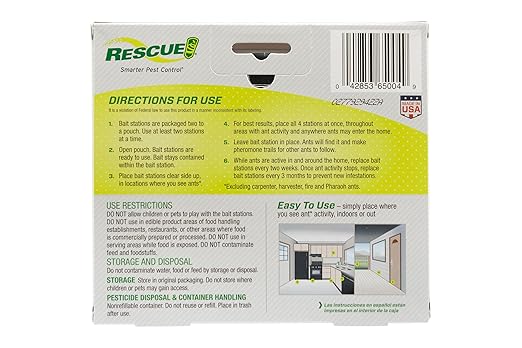 RESCUE! Ant Baits - 4 Pack - 16 Bait Stations