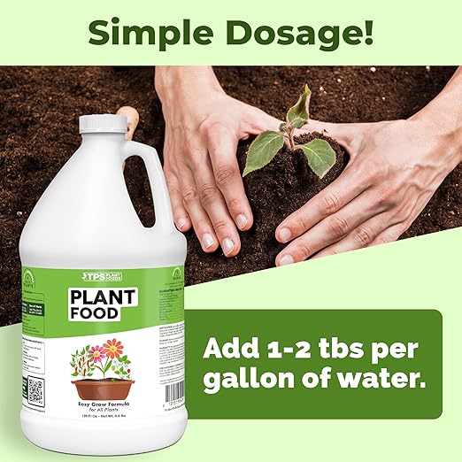 Plant Food for All Plants, Supports Healthy Plant Growth, 1 Gallon (128 oz)