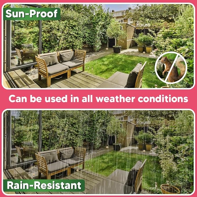Squirrel Repellent Outdoor, Peppermint Chipmunk Repellent for Garden, Attic, Bird Feeders, Car Engines – Long-Lasting Safe Protection- 8 Packs