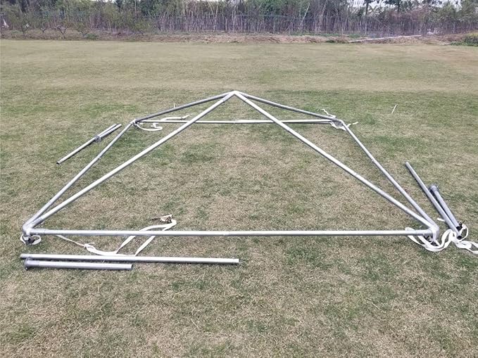Party Tents Direct 10x10 Heavy-Duty Waterproof Canopy Tent - Steel Frame Outdoor Gazebo for Weddings, Parties & Camping - Yellow Vinyl Cover