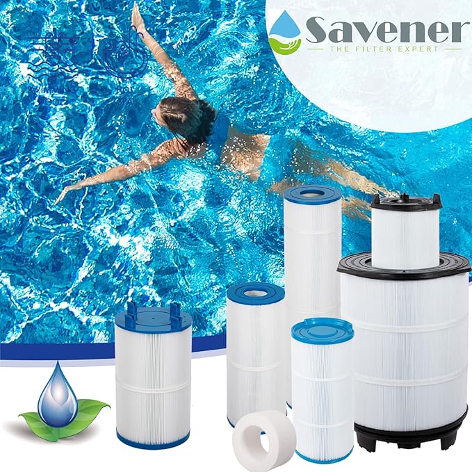Savener® 27002-0300S Pool Filter, Replaces Sta-Rite 27002-0300S Pool and Spa D.E. Filter, Compatible with Sta-Rite PLM300 and System 2 Pool and Spa Cartridge Filter Modular Media, 300 Sq. Ft