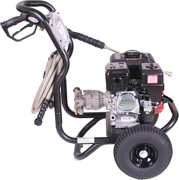Simpson Cleaning 3400 PSI Gas Pressure Washer, 2.5 GPM Power Washer for Residential Use, CRX Engine, 25-Foot Hose, Clean Machine, 49-State (CM61248-S)