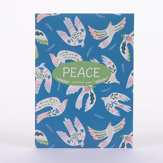 Peace Dove - 25 Seed Packs - Perfect Eco-Friendly Gift for Gardeners & Friends - Non GMO Seeds