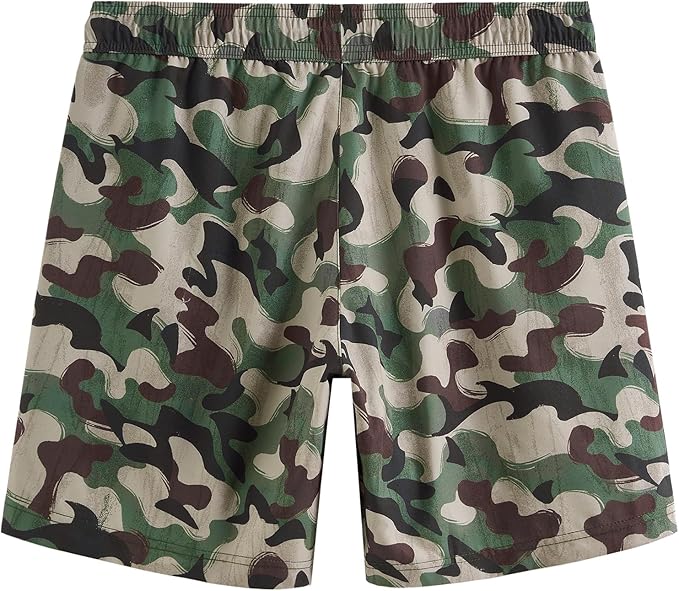 maamgic 2 in 1 Mens Swim Trunks 7 Inch Swim Shorts Swim Suits Board Shorts