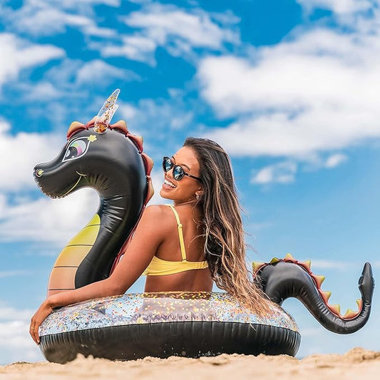 Poolcandy Inflatable 40" inch Animal Pool Tubes & Swim Rings