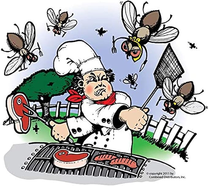 Flies Be Gone Fly Trap - Disposable Non Toxic Fly Catcher - Made in USA - Natural Bait Trap for Patios, Ranches. Easy to Use Outdoor, Keeps Flies from Coming Indoors