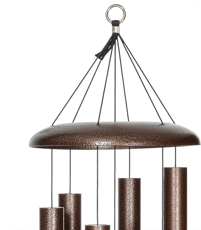 Corinthian Bells by Wind River - 50 inch Copper Vein Wind Chime for Patio, Backyard, Garden, and Outdoor Decor (Aluminum Chime) Made in The USA