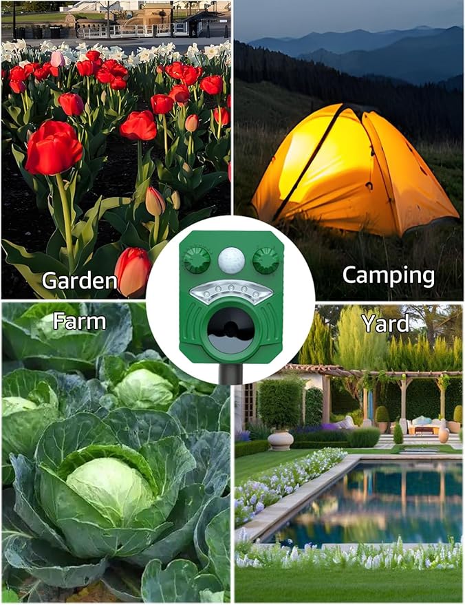 Ultrasonic Repellers Pest Control Repellents Devices
