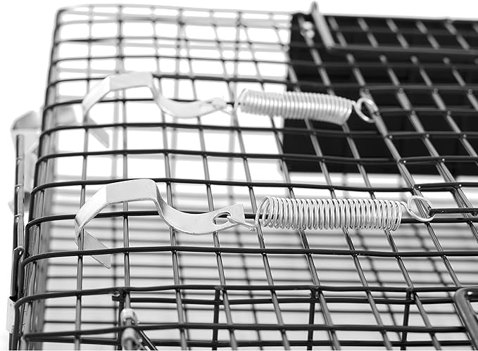 Rugged Ranch 4‑Pack Chipmunkinator Multi‑Catch Chipmunk Trap, Wire Cage, 14.5"x4"x14.5" Each - Live Catch‑and‑Release, 2‑Door Humane Rodent Control, No‑Poison Outdoor Use