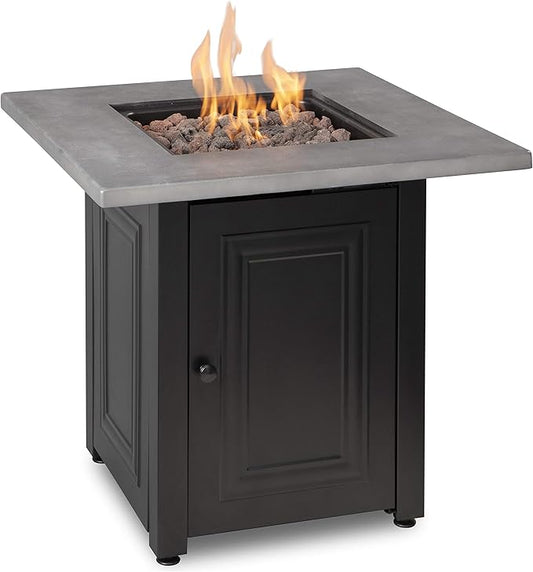 Endless Summer, Wakefield, Square 28" Outdoor Propane Fire Pit