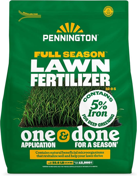Pennington Full Season Lawn FERT 12M 32-0-5 RF 35/33.6LB