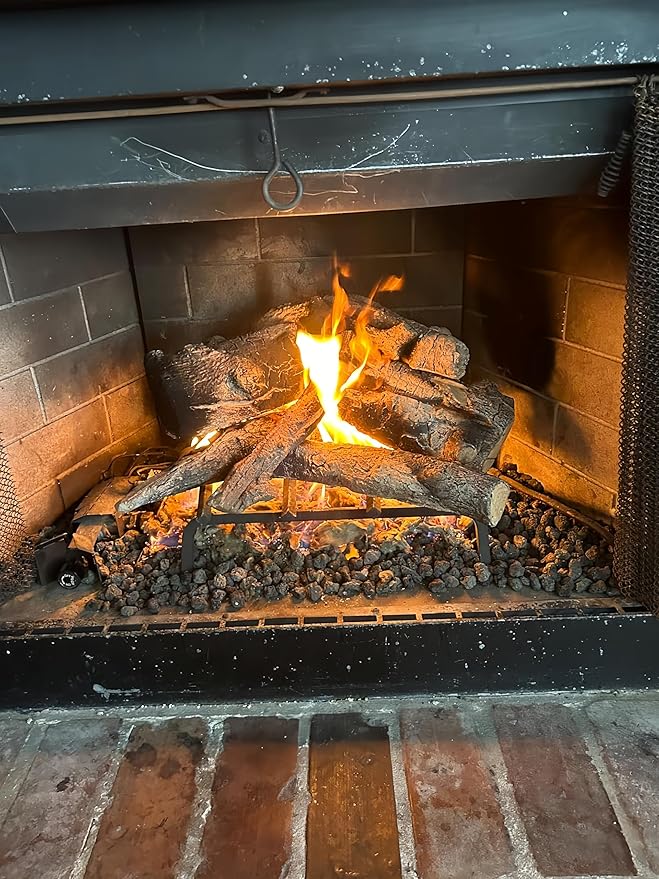 Rock Wool+Lave Rock+Vermiculite for Gas logs (for 18-24 Inch Fireplace)