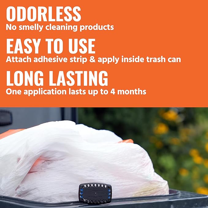 Terro T800 Garbage Guard Trash Can Insect Killer - Kills Flies, Roach, Maggots, Beetles, and Insects in Outdoor Garbage Can