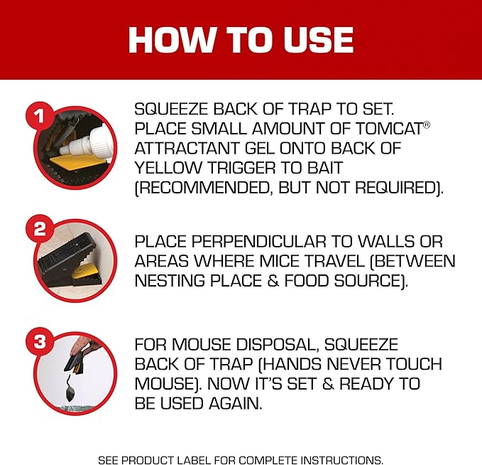 Tomcat Mouse Snap Traps