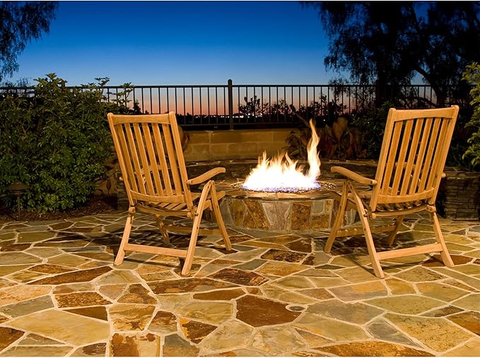 Stanbroil Natural Gas Fire Pit Stainless Steel Burner Ring Installation Kit, 30-inch