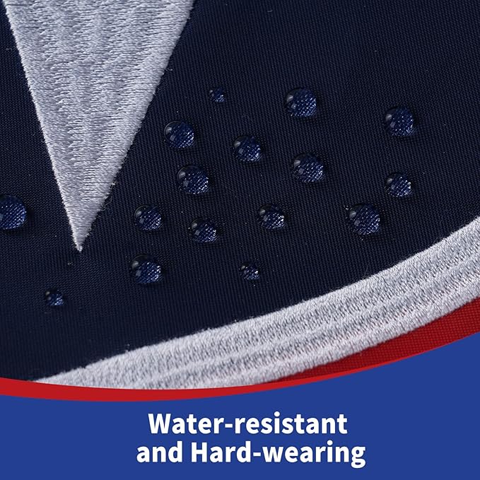 EMBROID Tennessee Flag 3x5,Tennessee State Flag Outdoor,Embroidery Technique,Tear Resistant,Sewn Stripes and Brass Grommets,Upgraded High-strength Polyester Fabric,All Weather Durable State Flags.