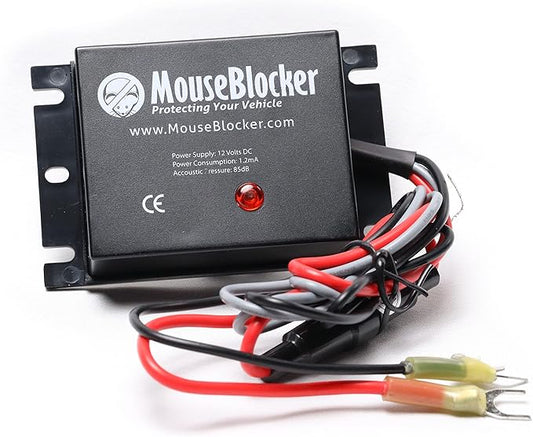12V Ultrasonic Under Hood Mouse and Rodent Deterrent for Your Vehicle