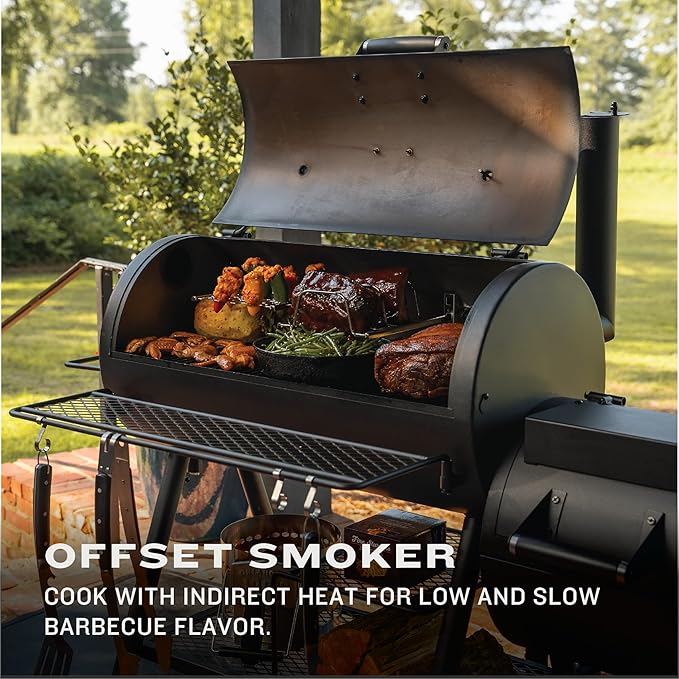 Oklahoma Joe's Highland Offset Reverse Flow Smoker and Grill - 24203003