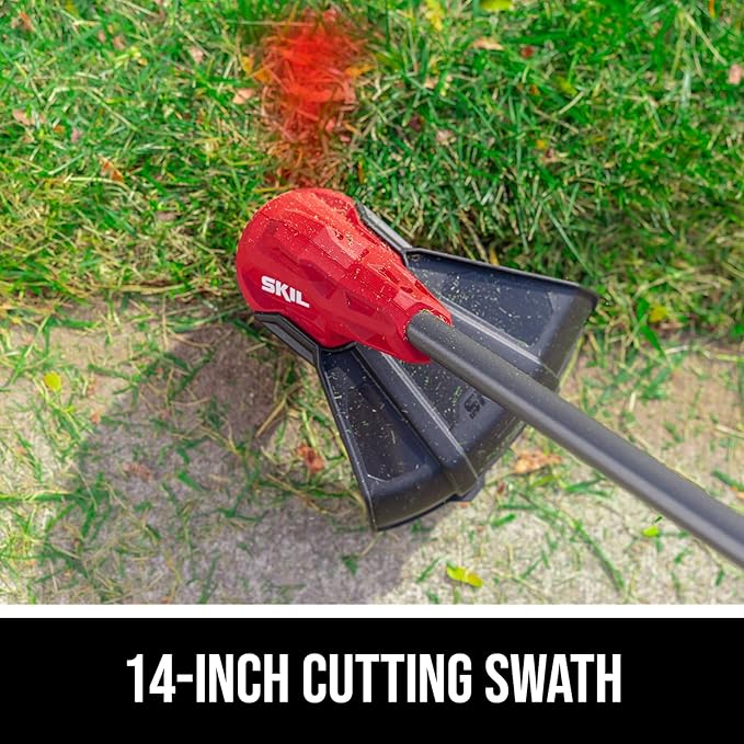 SKIL 40V 14 in.String Trimmer Kit with Twist Load Including 2.0Ah Battery and 60W Charger-LT1400C-11
