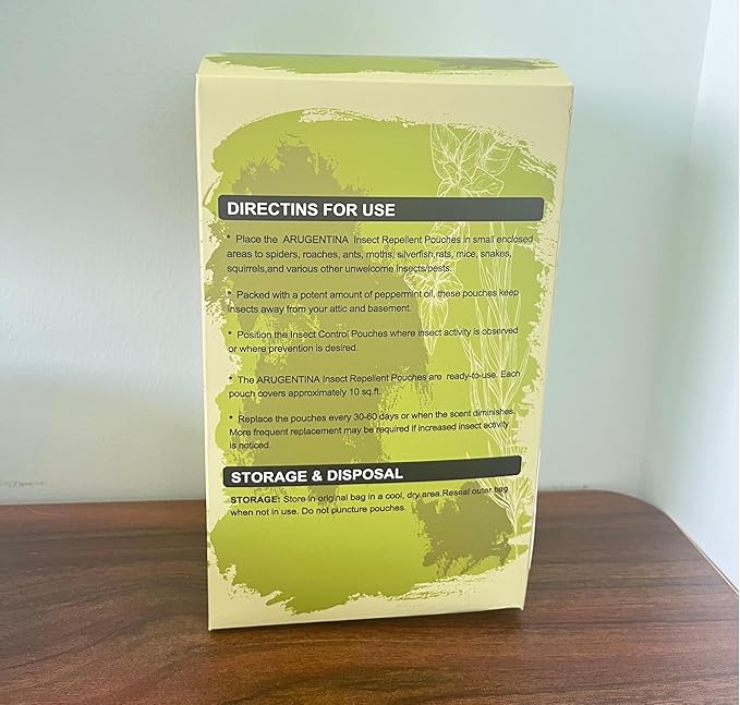 Rodent Repellent Pouches, Insect Control for Indoor and Outdoor Use (12)
