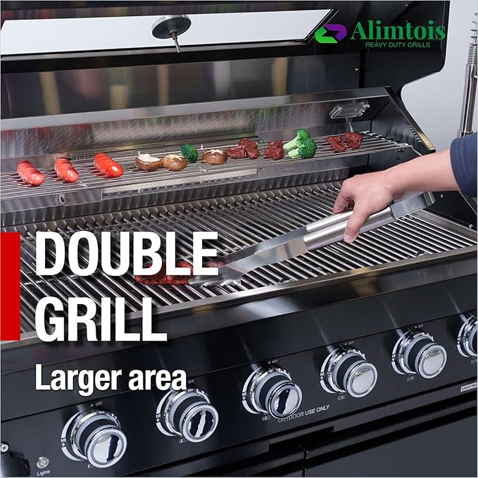BBQ Island Outdoor Kitchen: 46-Inch 4-Burner 72000 BTU Modular Outdoor Grill Island with Rotisserie Kit and Side Burner - Pre-Assembled with Storage & Wheels