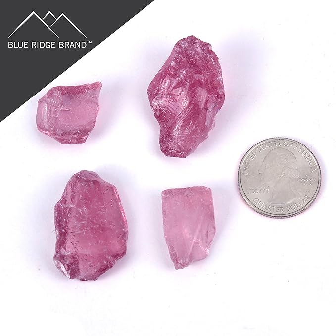 Fire Glass - Glass Stones for Fire Pit & Fireplace - Gas & Propane (10 Pound, Purple)