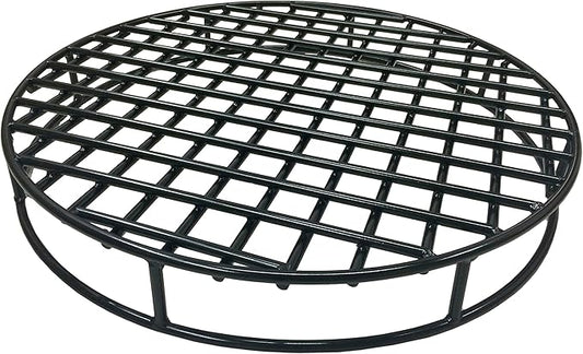 Walden Backyards Round Fire Pit Grate - High Temperature Heavy Duty Steel Above Ground Firegrate for Outdoor Pits and Campfire - 29.2”