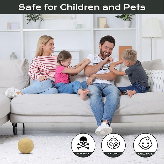 12 Pack Keep Snake Away Repellent for Home Yard Powerful, Natural Snakes Balls for Snakes Rats and Other Pests, Used in Yard Lawn Garden Camping Fishing, Safe for Human, Pet, Snakes and Plants