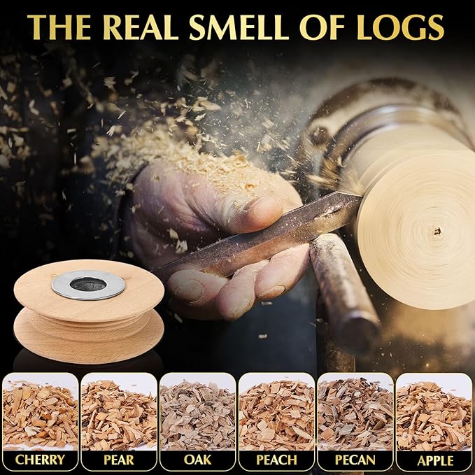 CWLAKON Cocktail Smoker Kit with Torch, 6 Flavors Wood Chips, 2 Glasses, Bourbon Whiskey Smoker Infuser Kit, Old Fashioned Drink Smoker Kit, Christmas Birthday Gifts for Men, Dad, Husband(No Butane)