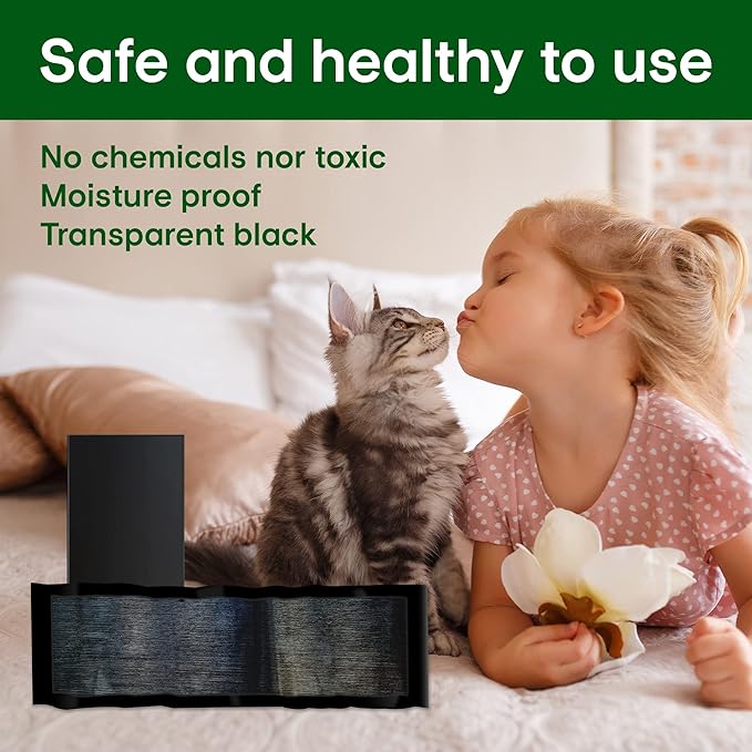 ELEGENZO Sticky Mouse Trap Mouse Traps Indoor for Home Rat Traps That Work for Trapping Snakes Rats Spiders Roaches & Other Rodents, 3 Transparent