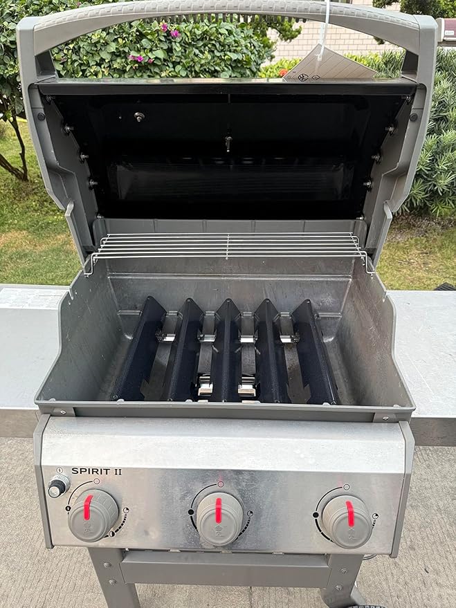 Grill Parts for Weber Spirit 2 Grill Replacement Parts Weber GS4 Spirit II/I S310 E310 E320 S320 S330,for Webber Part 69898 69787 67025 Burner Tube &7636 67046 69797 68843 GS4 Spirit 2 Flavorizer Bars